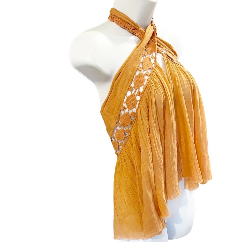 NWT Free People Bohemian Style Halter Top Size XS - Picture 3 of 11